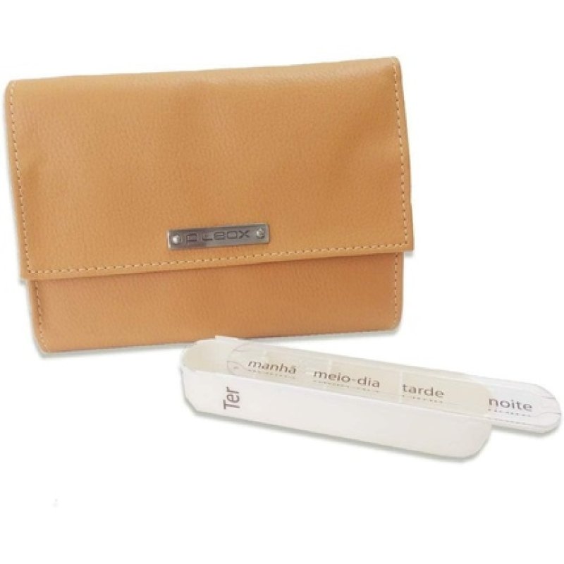 Pilbox Liberty Weekly Pill Box - Camel