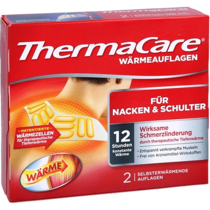 Thermacare Warming Patch 16hrs Neck Shoulder Wrist - Pack of 2