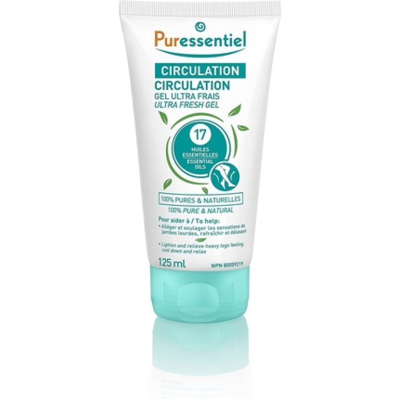 Puressentiel Circulation Ultra-Fresh Gel with 17 Essential Oils 125ml