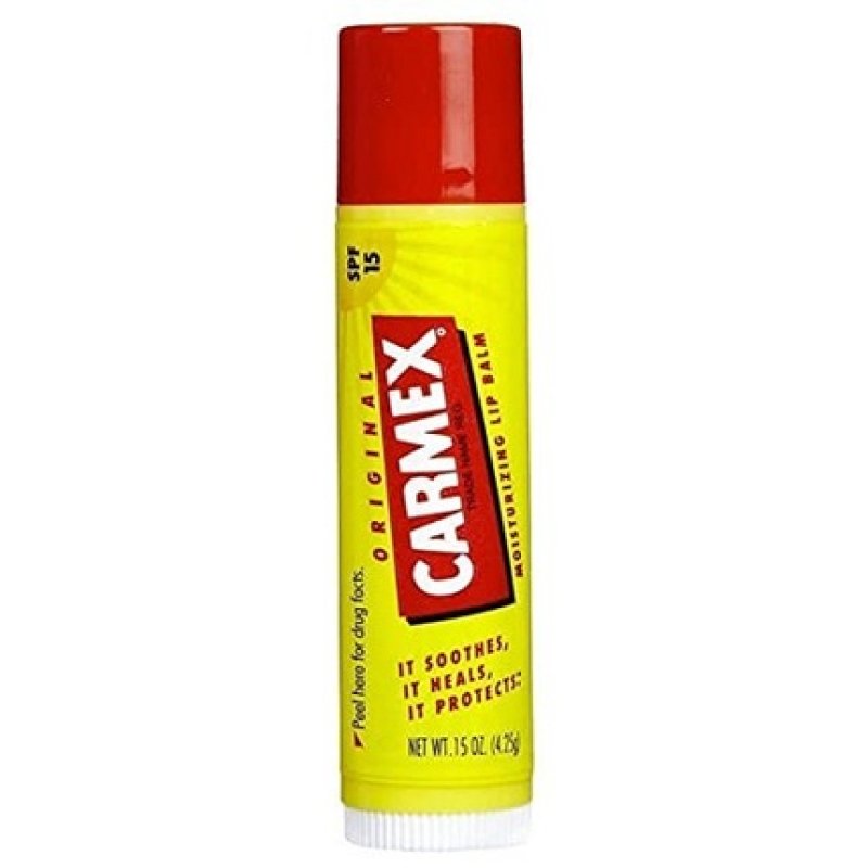 Carmex Strawberry Flavor Moisturizing Lip Balm Stick SPF 15