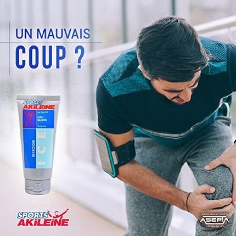 Akileine Sports Ice Cool Gel 75ml