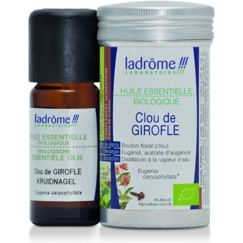 Ladrôme Organic Clove Essential Oil 10ml