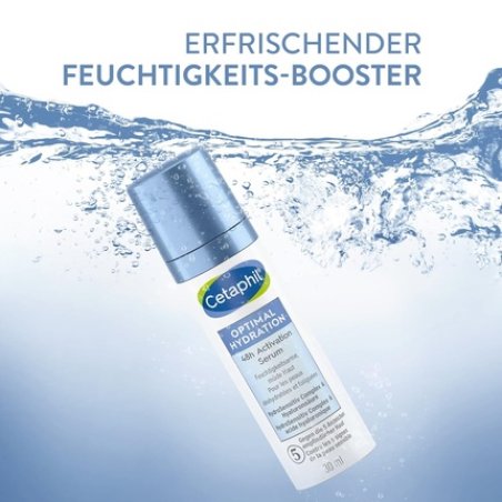 CETAPHIL Optimal Hydration 48h Activation Serum 30ml for Dehydrated Tired Facial Skin Strengthens Skin Barrier and