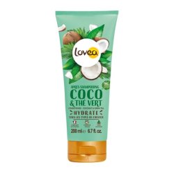 Lovea Hair Conditioner with Coconut Water and Green Tea Extract for All Hair Types