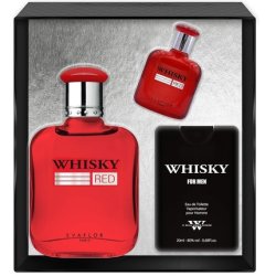 Evaflor Whisky Red Eau De Toilette Set - 100ml, 10ml, 20ml