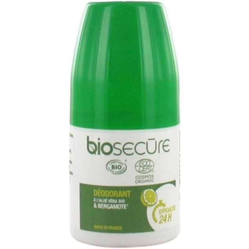 Biosecure Alum Stone Deodorant with Aloe Vera and Bergamot 50ml