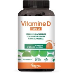 Vitavea Gummies Vitamin D 1000 IU Food Supplement