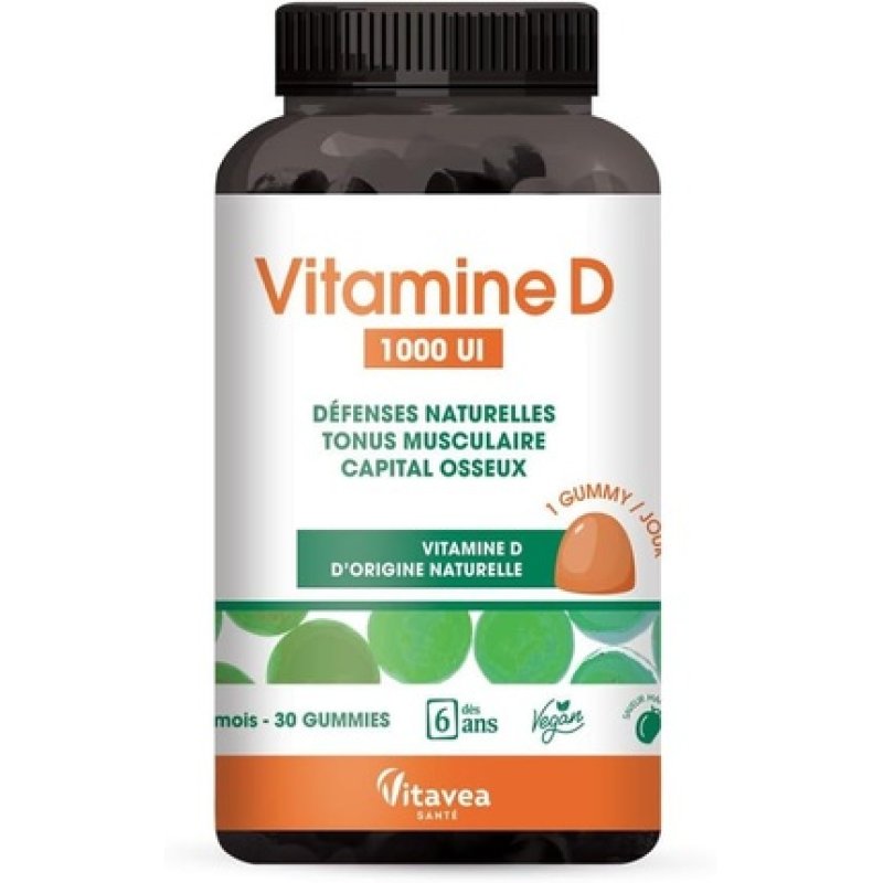 Vitavea Gummies Vitamin D 1000 IU Food Supplement
