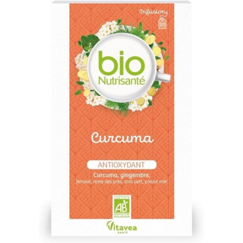 Vitavea Infusion Curcuma Organic 20 Sachets