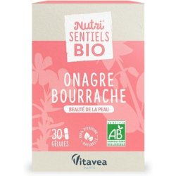 Vitavea Nutri'sentiels Organic Evening Primrose and Borage 30 Capsules