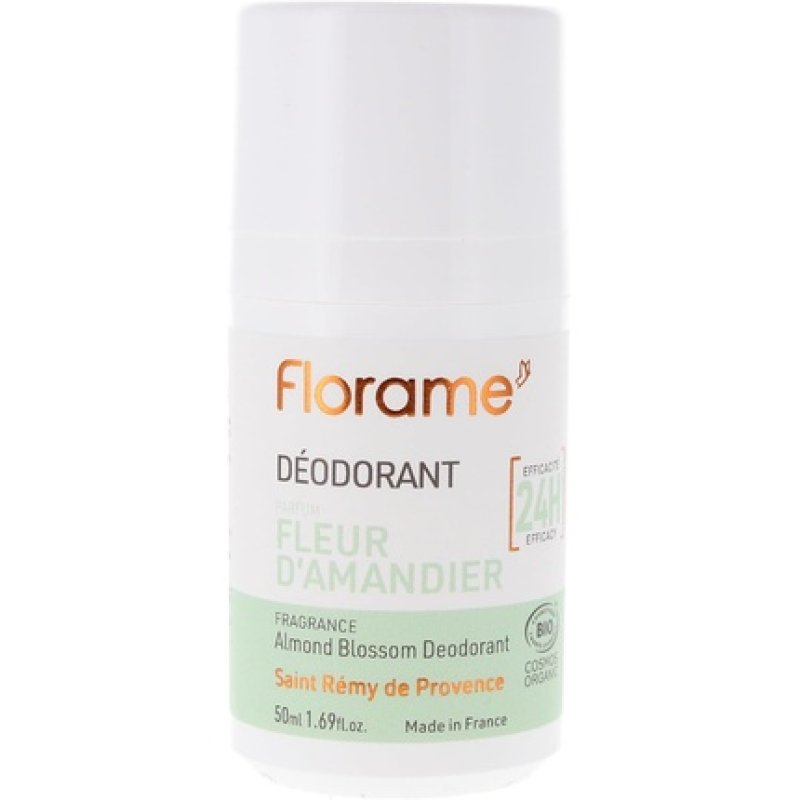 Florame 24h Almond Blossom Organic Deodorant 50ml