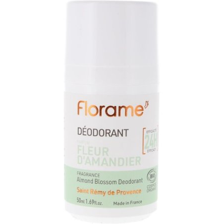 Florame 24h Almond Blossom Organic Deodorant 50ml