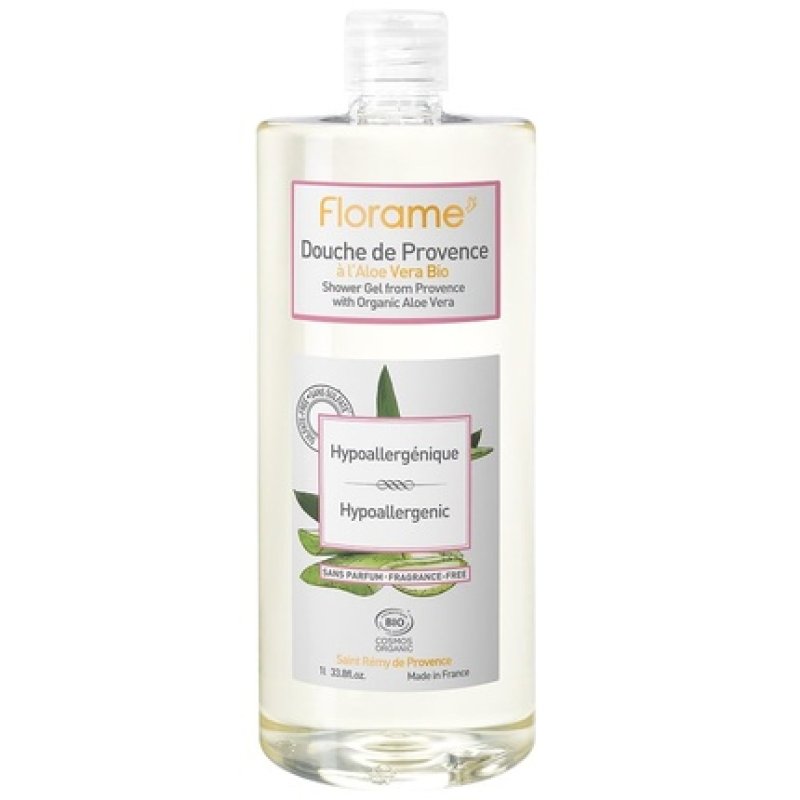Florame Provence Hypoallergenic Organic Shower Gel 1L