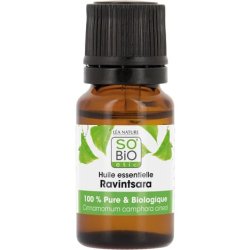 SO’BiO étic 3517360000672 crème et huile de massage 10 ml