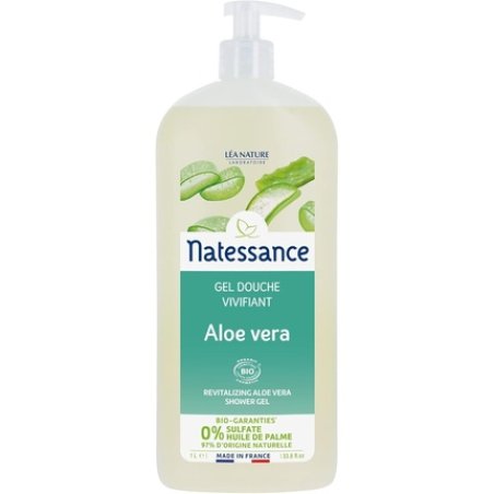 Natessance Sulphate Free Organic Aloe Vera Shower Gel
