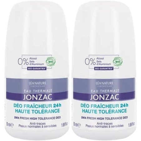 Eau De Jonzac Hypoallergenic Deo-Care 50ml - Pack of 2