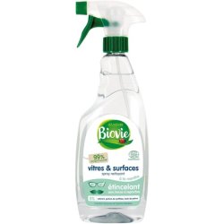 Biovie Glass Spray and Surfaces with Essential Mint Oil - Multifunctional
