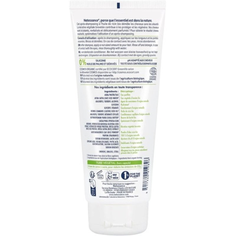 Natessance Organic Strengthening Castor Oil and Vegetable Keratin