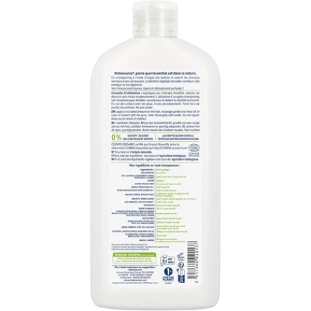 Natessance Nourishing Shampoo with Organic Argan and Vegetable Keratin 500ml