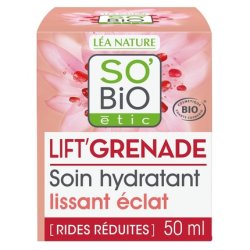 Sobio Etic Hydrating And Smoothing Face Cream With Organic Pomegranate - 50 Ml