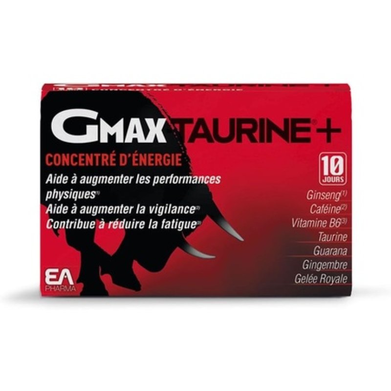 Gmax Taurine Physical Performance and Alertness Energy Concentrate