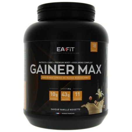 Eafit Muscle Construction Gainer Max 1.1kg Vanilla Hazelnut