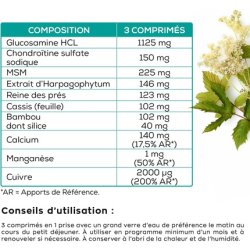 Granions Chondrosteo Joints with Harpagophytum and Glucosamine