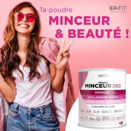 Eafit Slimming Powder 360 with Morosil, Collagen, and Hyaluronic Acid