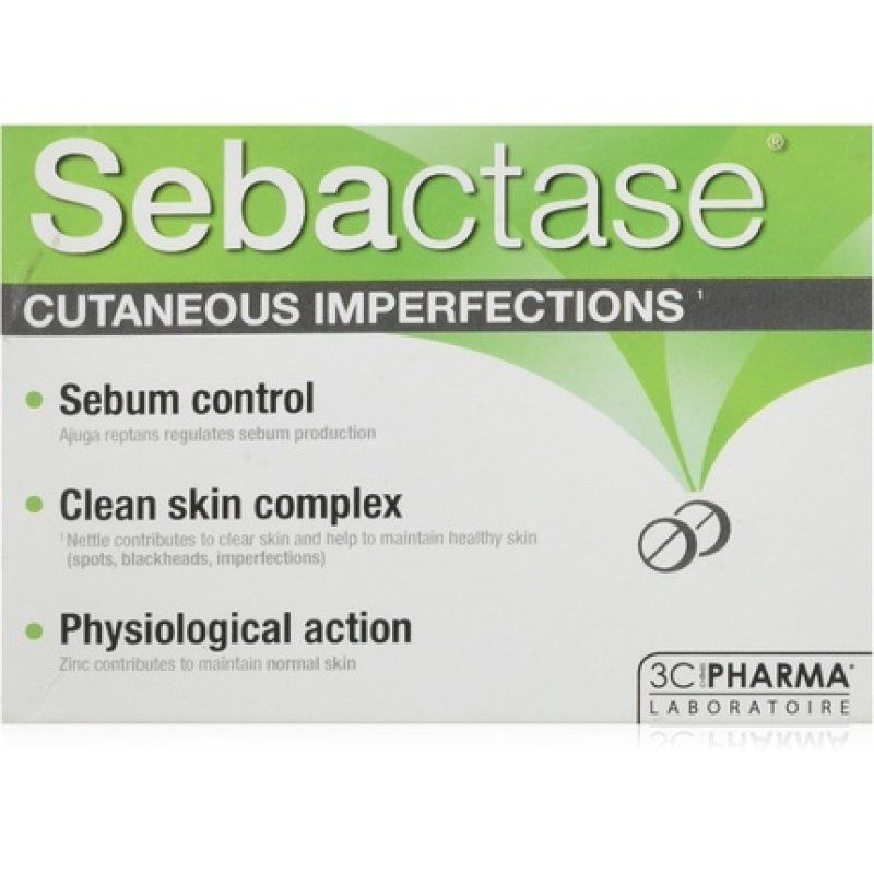 LES 3 CHENES - 3C PHARMA SEBACTASE 30 TABLETS