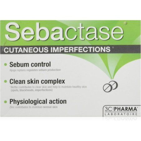 LES 3 CHENES - 3C PHARMA SEBACTASE 30 TABLETS