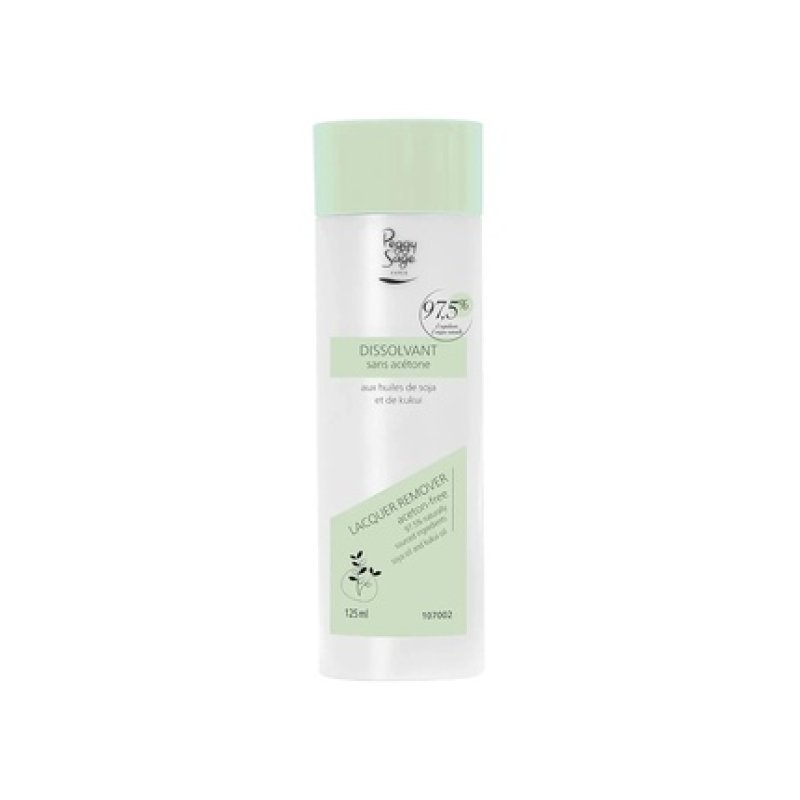 Peggy Sage Green Nail Polish Remover 125ml Acetone-Free