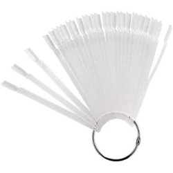 Nail Art Decorating Fan with 30 Nails