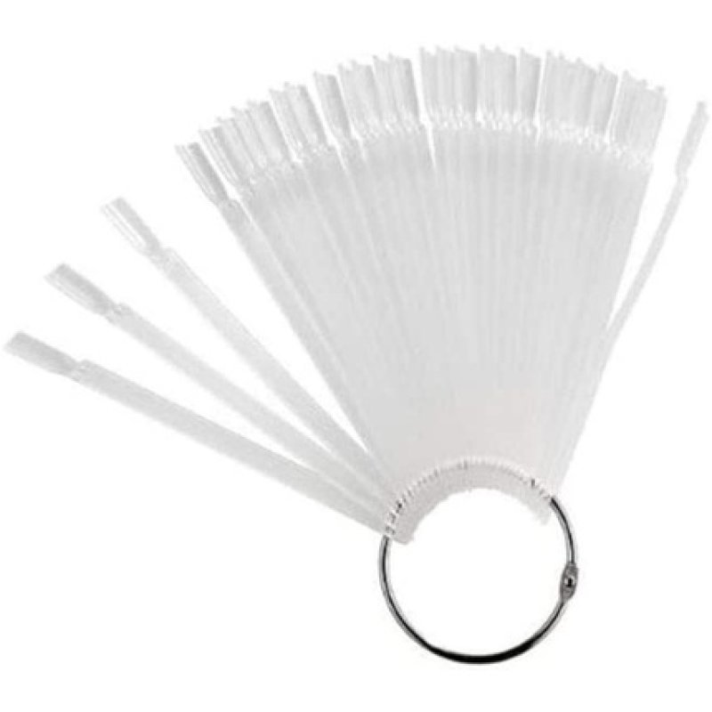 Nail Art Decorating Fan with 30 Nails