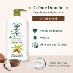 LE PETIT OLIVIER Extra Gentle Shower Cream - Shea Milk 750ml