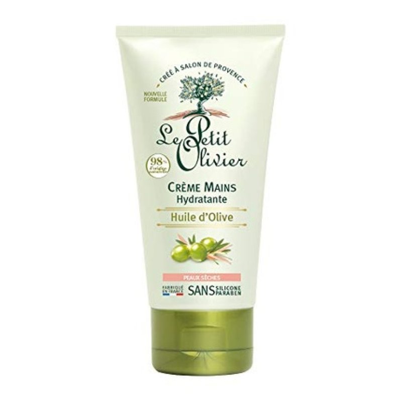 Le Petit Olivier Moisturizing Hand Cream Olive Oil Enriched with Glycerin and Shea Butter 2.5oz