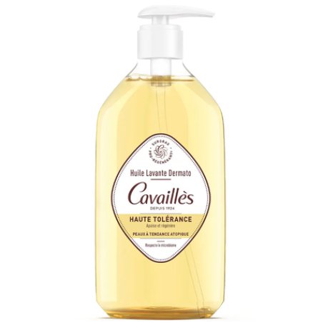 Cavailles Dermato High Tolerance Cleansing Oil For Atopic Skin - 500ml