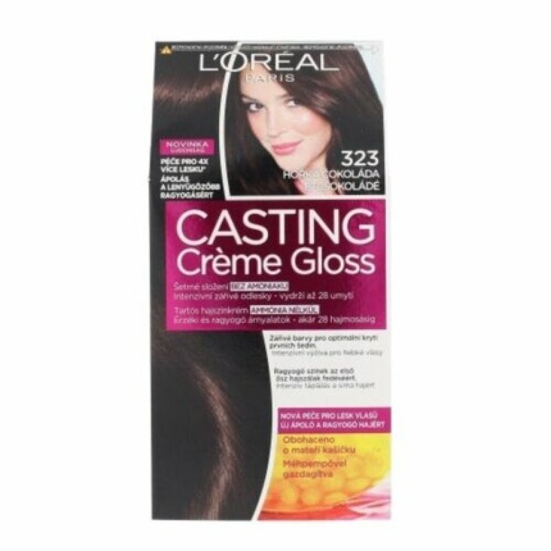 L'Oréal Paris Casting Creme Gloss 323 Darkest Chocolate Hair Color 48ml