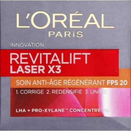 L'Oréal Paris Revitalift Laser X3 Anti-Aging Regenerating Care with SPF 20 50ml