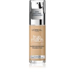 L'Oreal Paris True Match Liquid Foundation With Spf And Hyaluronic Acid - Ivory