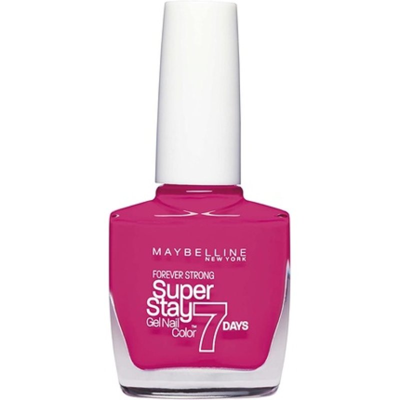 Gemey Maybelline Forever Strong Super Stay 7 Days Nail Polish in Fuchsia Rose 10ml