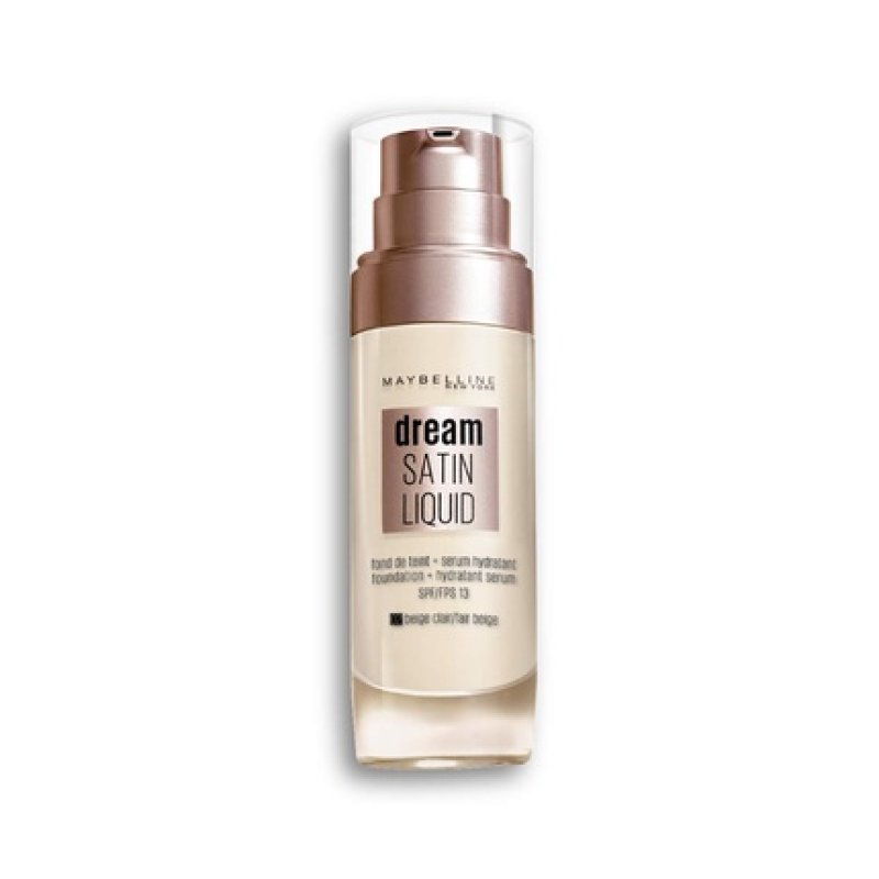Maybelline Dream Satin Liquid Foundation 02 Fair Beige 30ml