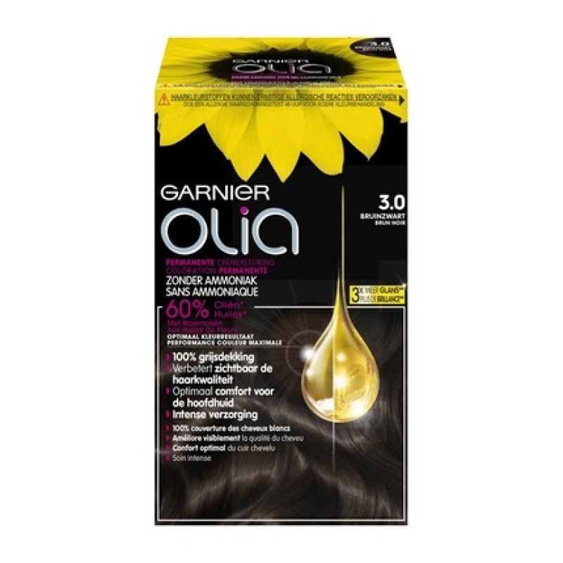 Garnier Olia 3.0 Dark Brown Hair Color