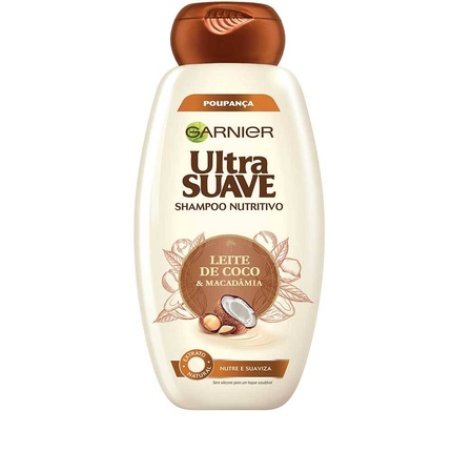Garnier Ultra Soft Coconut Milk Shampoo 600ml - Nourishing Hair Care