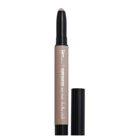 IT Cosmetics Superhero No-Tug Waterproof Eyeshadow Stick Transformative Taupe 0.05oz - Matte Cream Shadow with Built-In