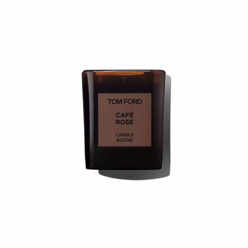 TOM FORD Private Blend Café Rose bougie en cire Autres Ambre, Poivre noir, Café, Patchouli, Rose, Bois de santal