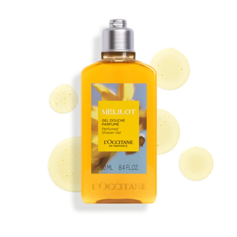 L'Occitane Melilot Shower Gel 250ml - A Refreshing Shower Gel For A Soothing Experience