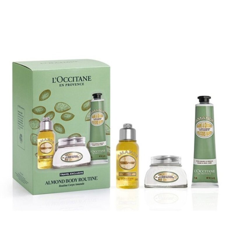 L'Occitane En Provence Almond Body Care Routine Gift Set