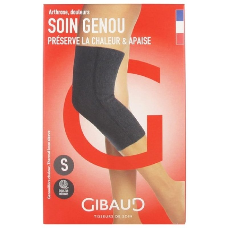 Gibaud Soin Genou Heat Knee Pad Size S