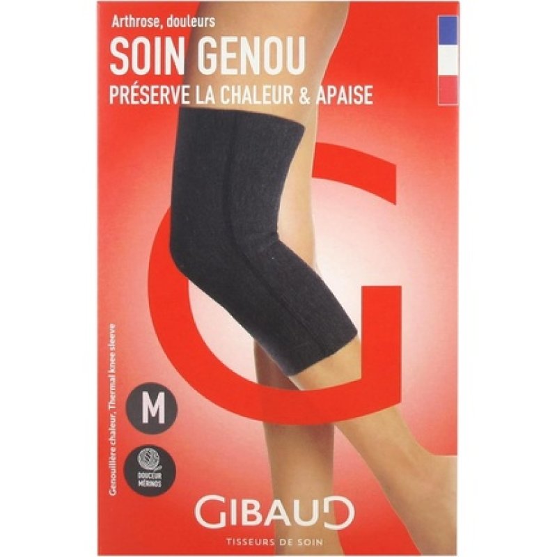 Gibaud Soin Genou Heat Knee Pad Size M