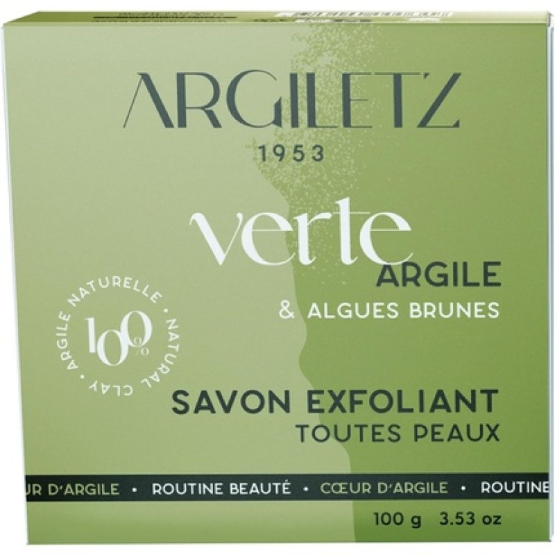 Argiletz Green Clay Exfoliating Body Soap 100g